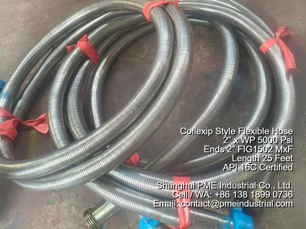 API 16C Certified 2 inch Coflexip Style Flexible Hose