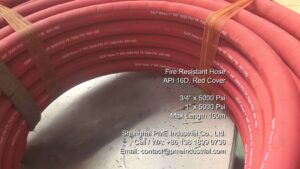 Bulk shipment of PME fire resistant BOP hoses for North America energy projects