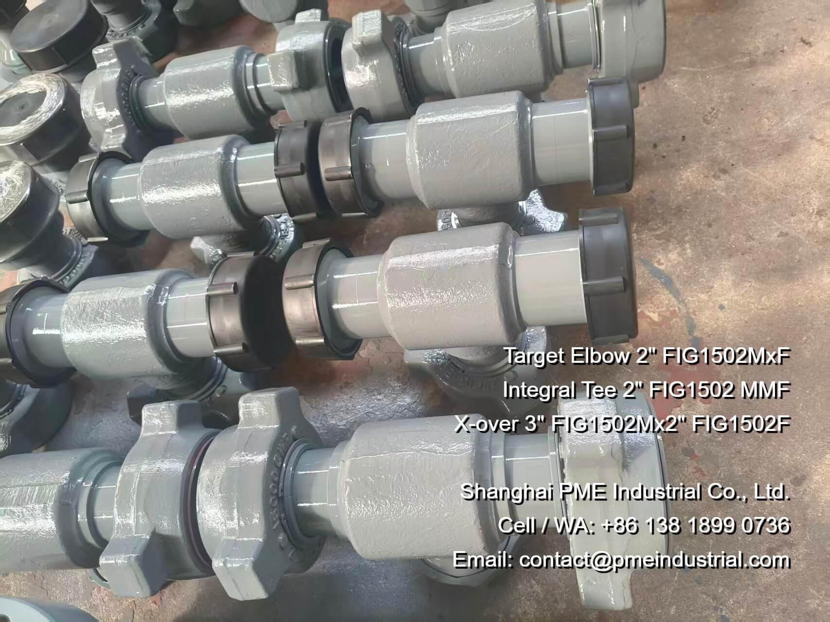 Integral Tee FIG 1502 for Oceania Oilfield