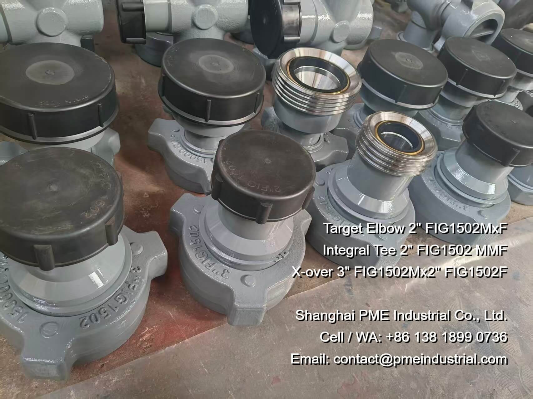 FIG 1502 Crossover 15000 PSI Hammer Union