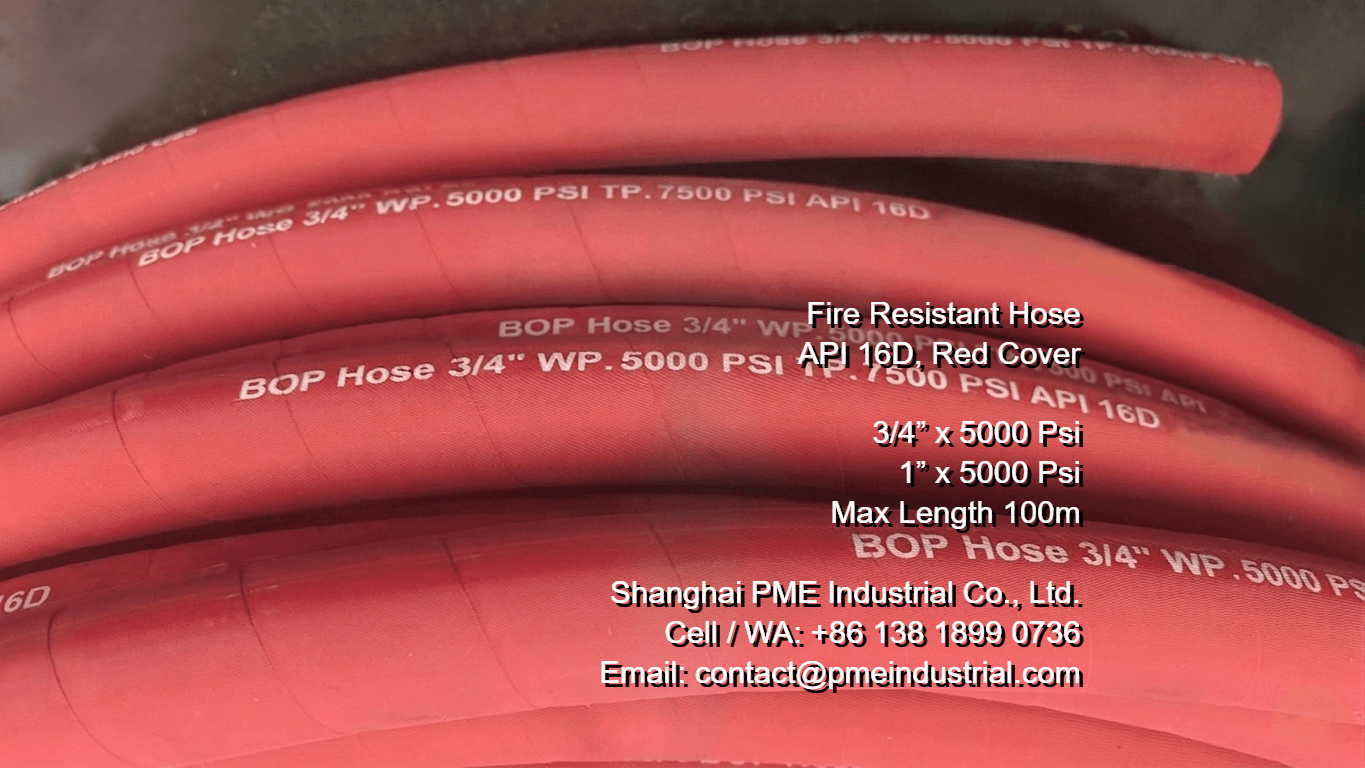 5000 PSI Fire Resistant Control Line for North America