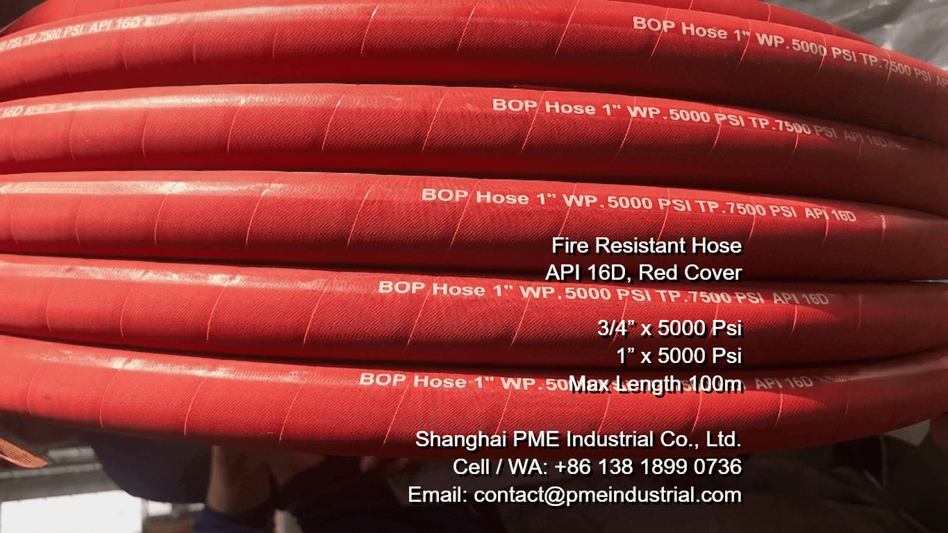 Bulk BOP Hose supply for on-site crimping