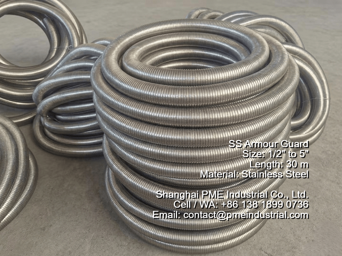 Stainless Steel Armour Guard 1/2 to 1-1/2 inch for North America Drilling