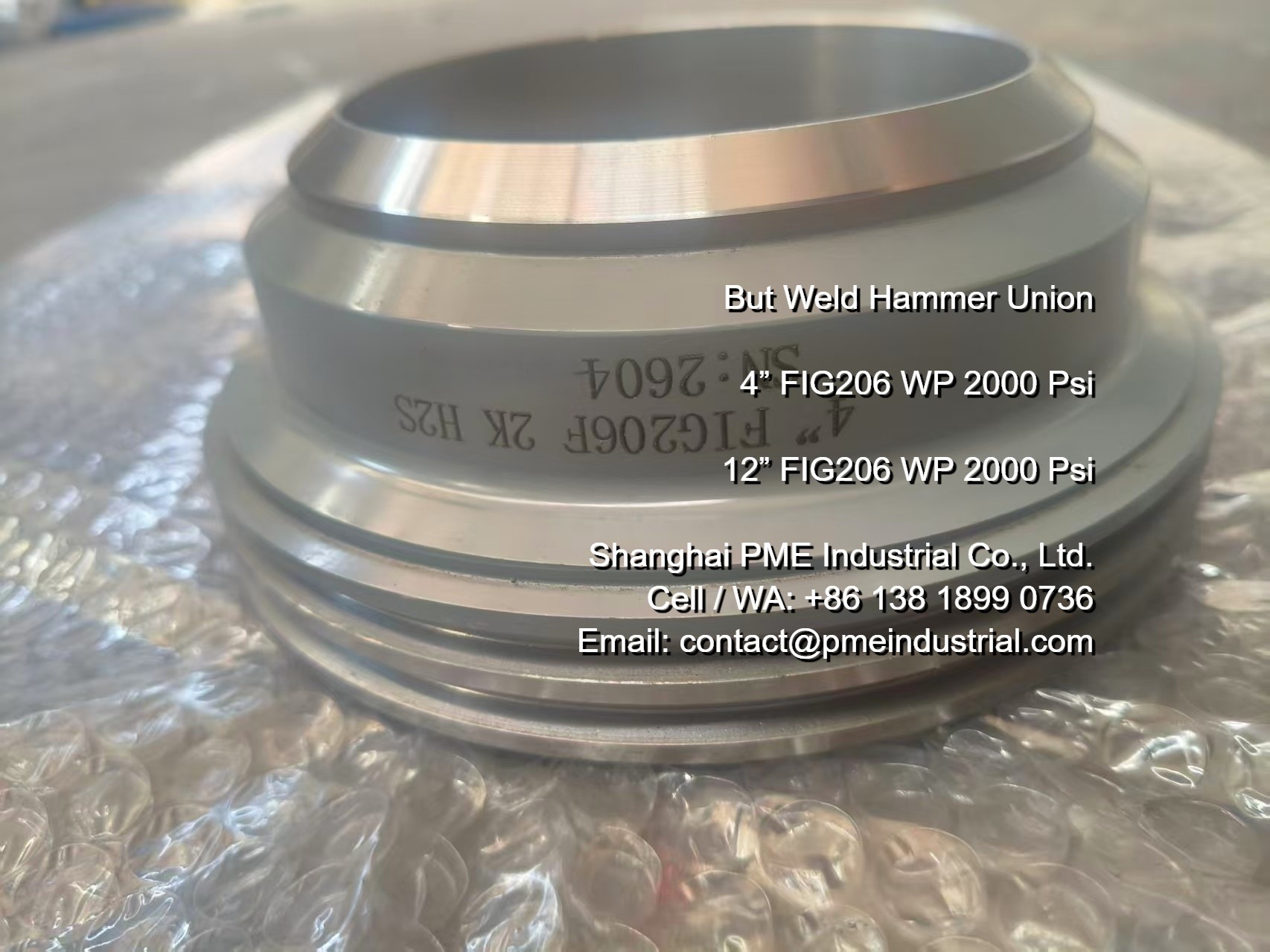 4 inch FIG 206 H2S Service female sub