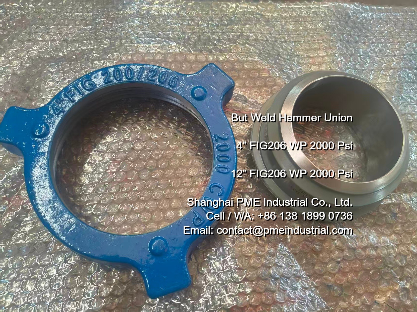 4 inch FIG 206 H2S Service male sub