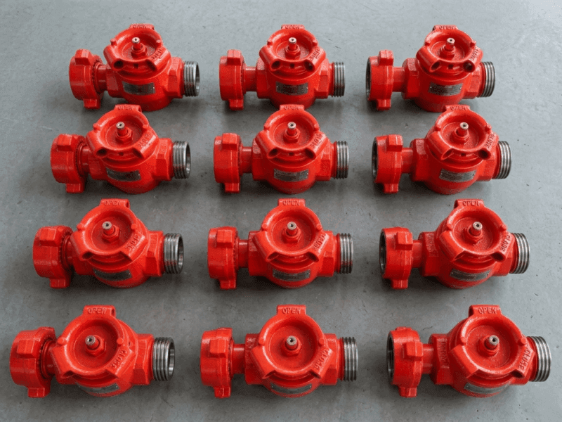 High-pressure oilfield plug valves compliant with API standards for oilfield fracturing and drilling