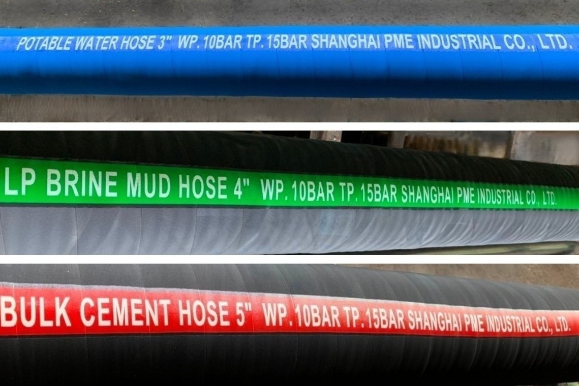 China bulk material handling hose for 10 bar cement transfer