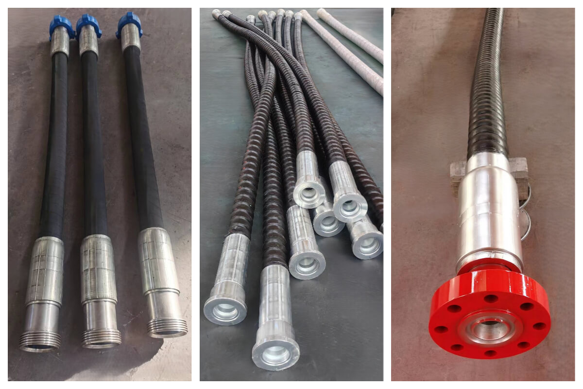 Heavy duty 15,000 psi fracturing hose for oilfield acidizing and stimulation services