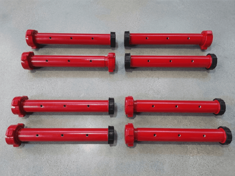 10000 PSI high pressure well testing data header with FIG 1502 union ends