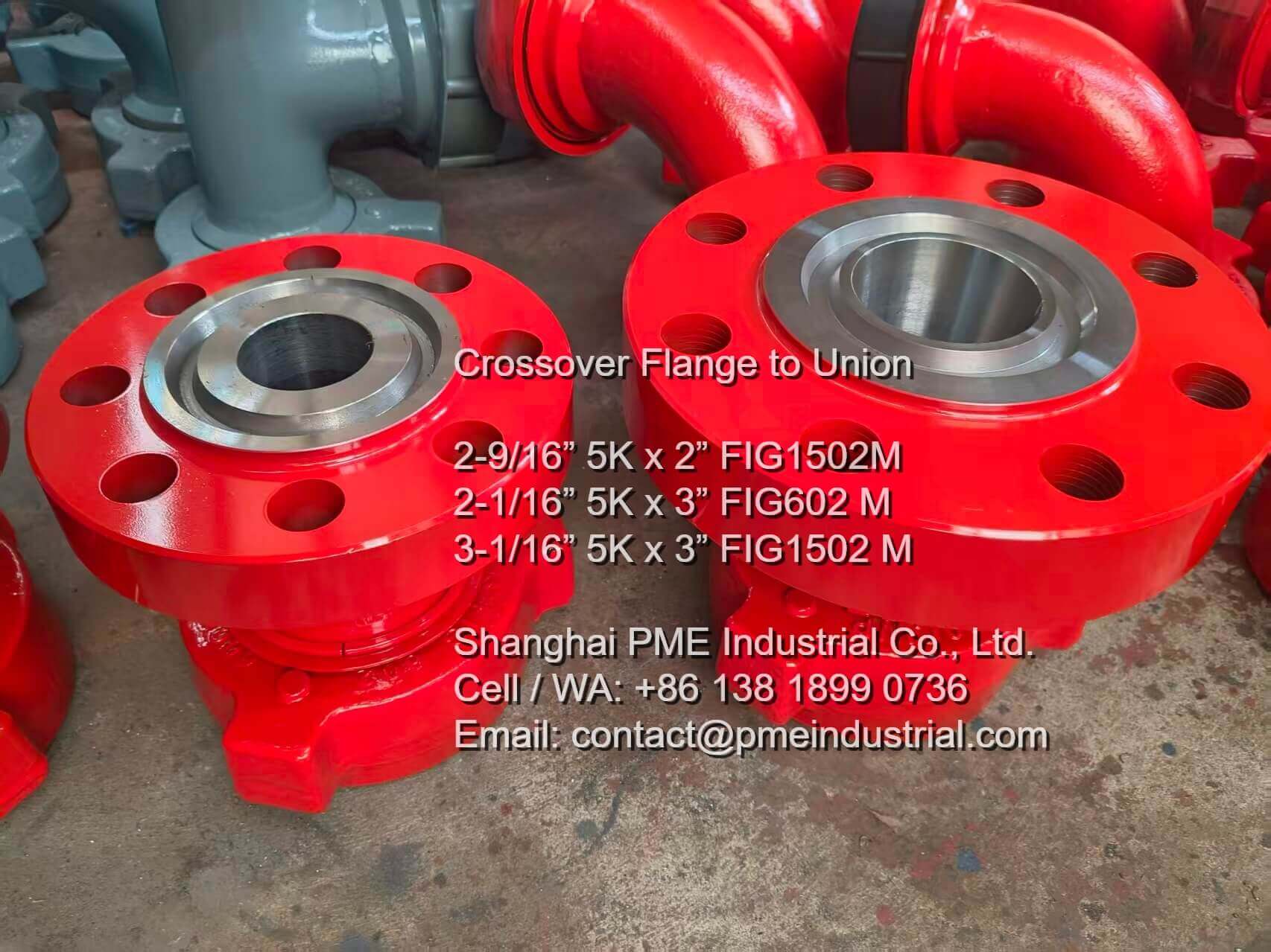 3 1/16 10000 psi crossover flange BX-154