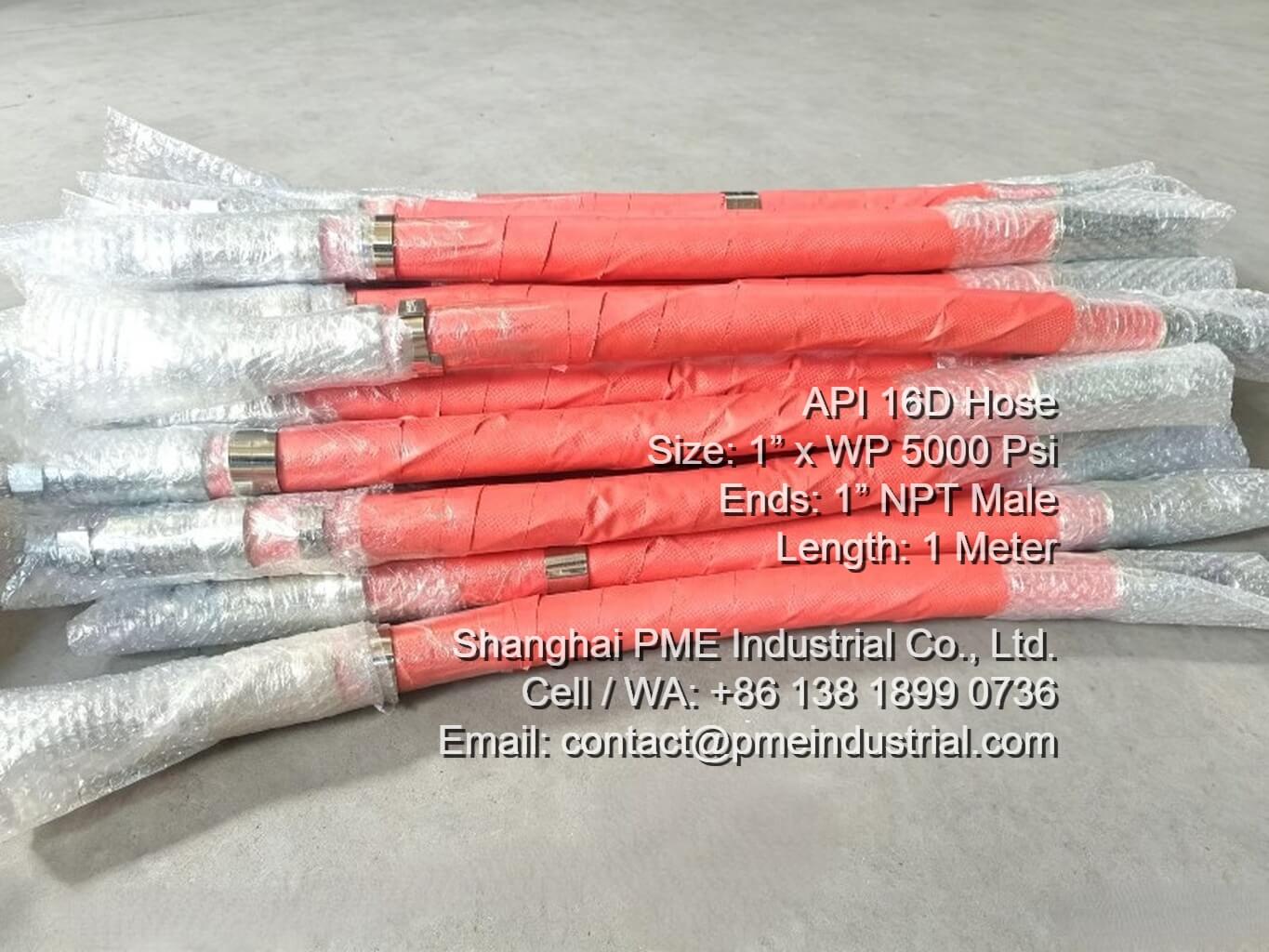 api 16d hose individual protective packaging