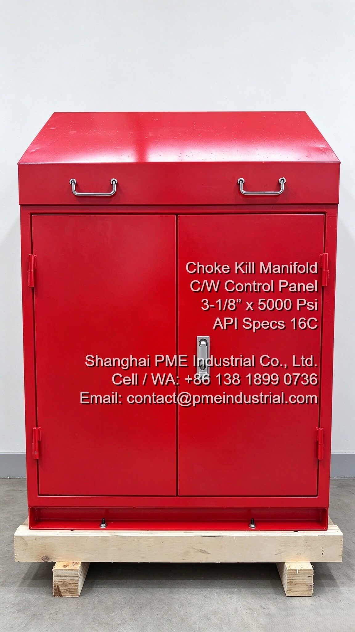 Remote hydraulic control panel for choke manifold operational regulation